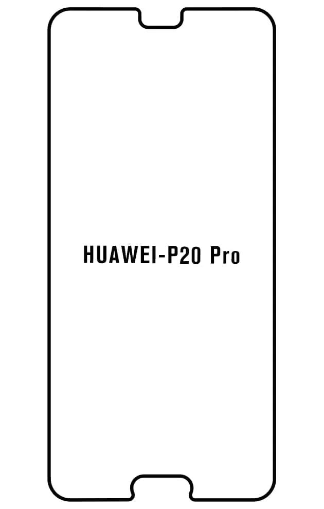 Huawei P20 Pro Přední Hydrogel ochranná fólie