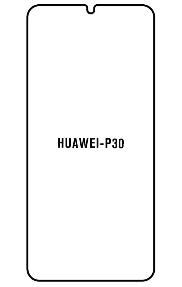 Huawei P30 Přední Hydrogel ochranná fólie