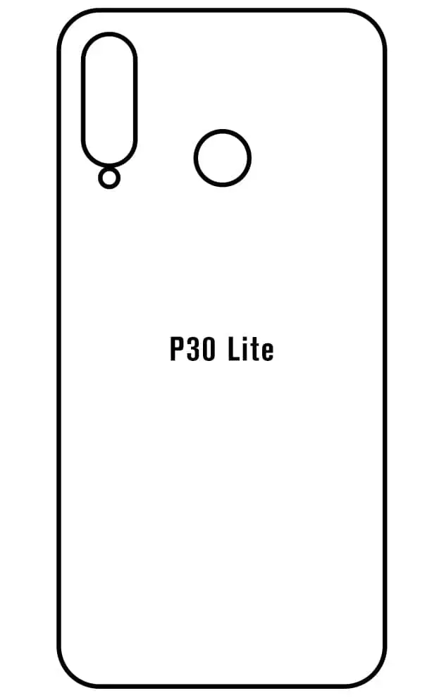 Huawei P30 Lite Zadní Hydrogel ochranná fólie