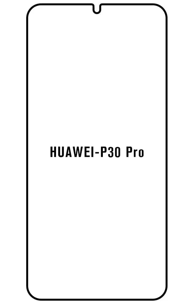 Huawei P30 Pro Přední Hydrogel ochranná fólie