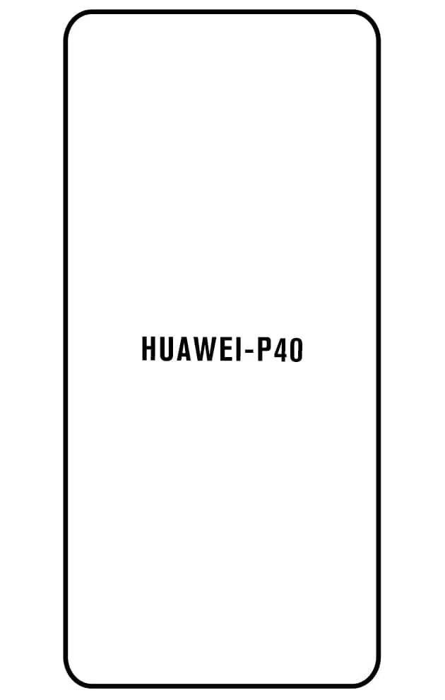 Huawei P40 Přední Hydrogel ochranná fólie