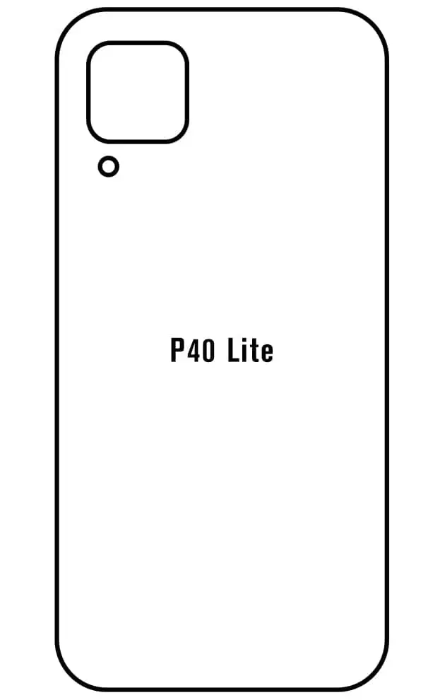 Huawei P40 Lite Zadní Hydrogel ochranná fólie