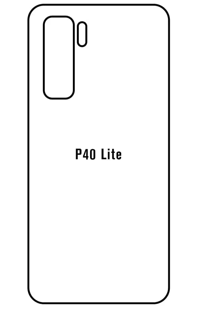 Huawei P40 Lite 5G Zadní Hydrogel ochranná fólie