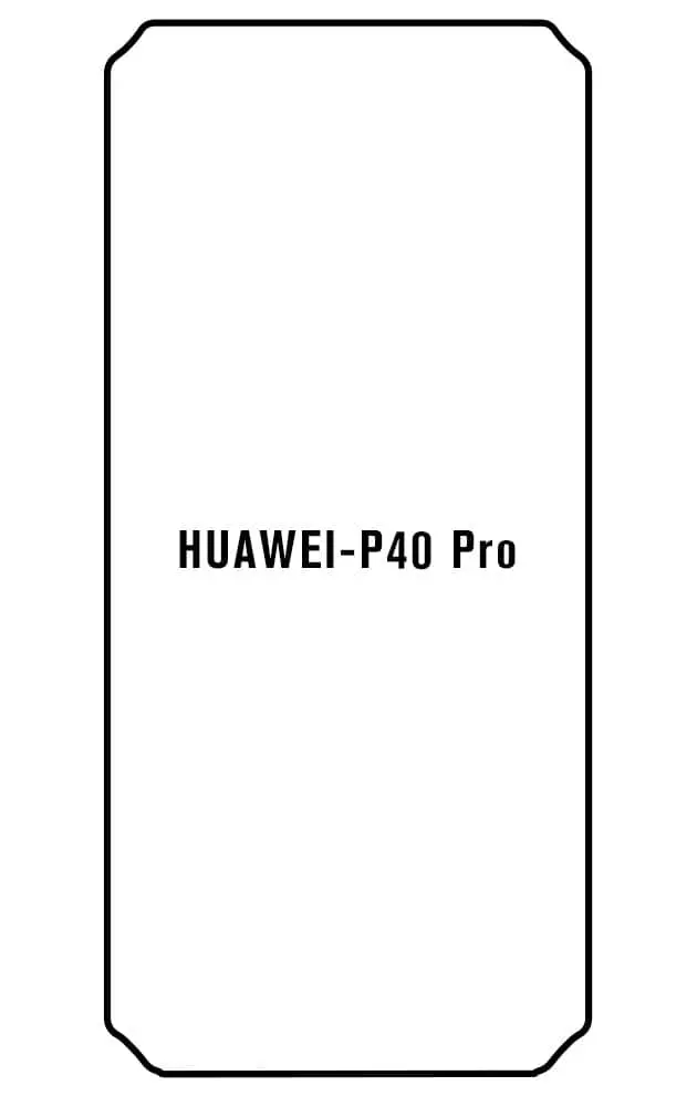 Huawei P40 Pro Přední Hydrogel ochranná fólie
