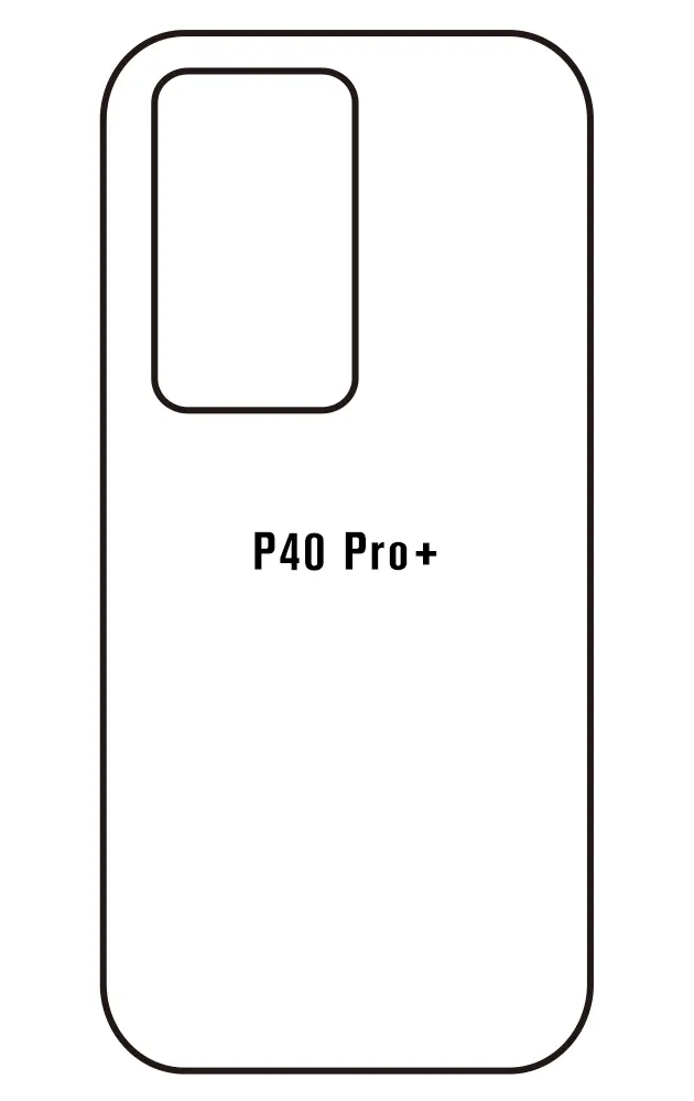 Huawei P40 Pro+ Zadní Hydrogel ochranná fólie