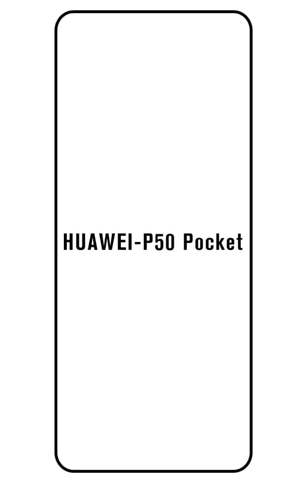 Huawei P50 Pocket 4G Přední Hydrogel ochranná fólie