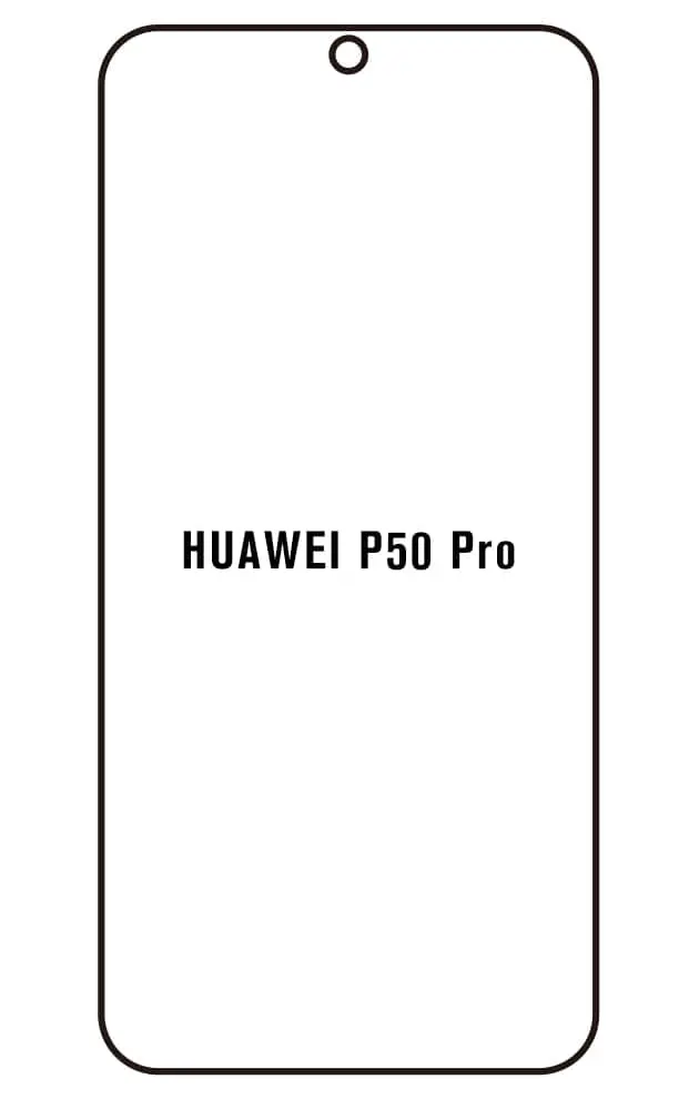 Huawei P50 Pro 4G Přední Hydrogel ochranná fólie