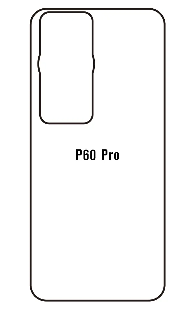 Huawei P60 Pro Zadní Hydrogel ochranná fólie