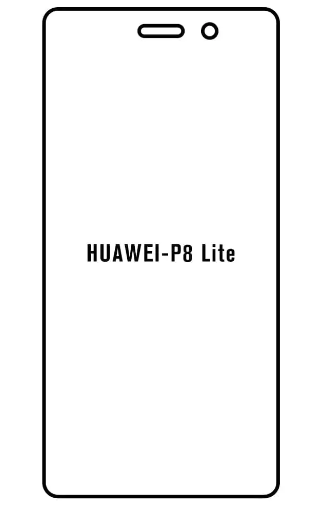 Huawei P8 Lite Přední Hydrogel ochranná fólie