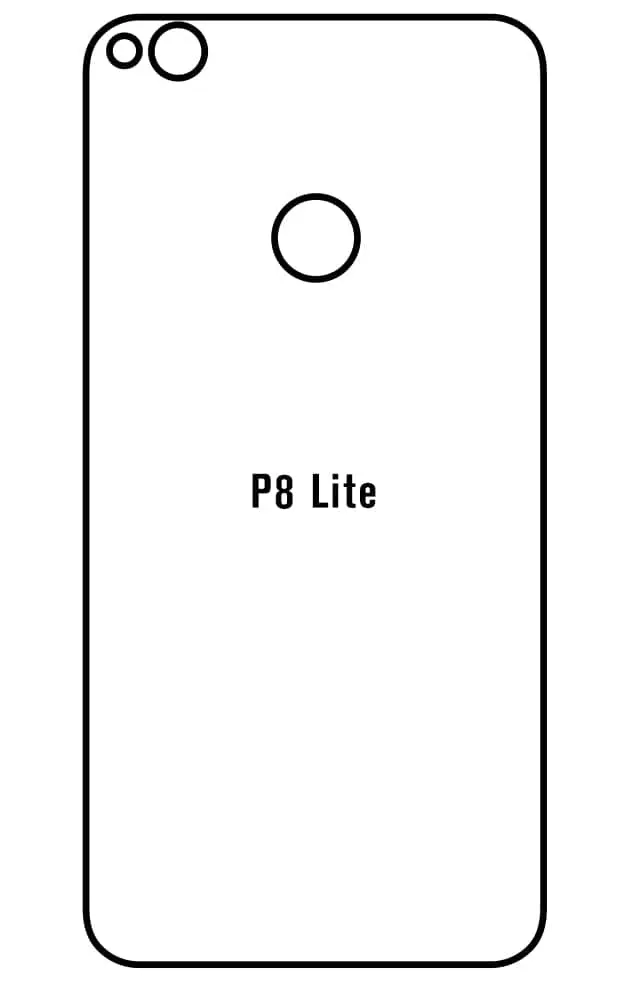 Huawei P8 Lite 2017 Zadní Hydrogel ochranná fólie