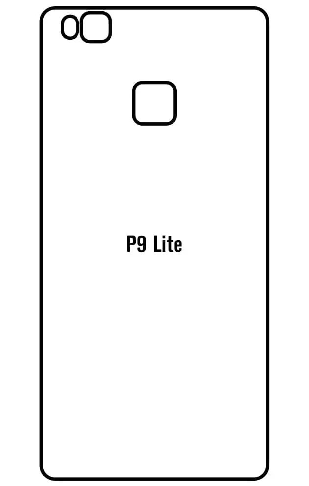 Huawei P9 Lite Zadní Hydrogel ochranná fólie