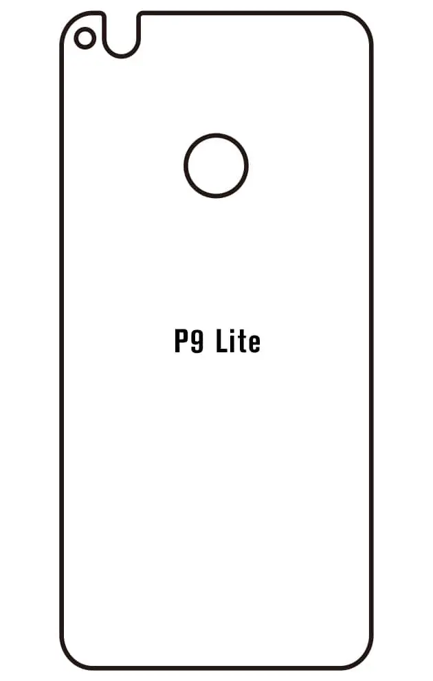 Huawei P9 Lite 2017 Zadní Hydrogel ochranná fólie
