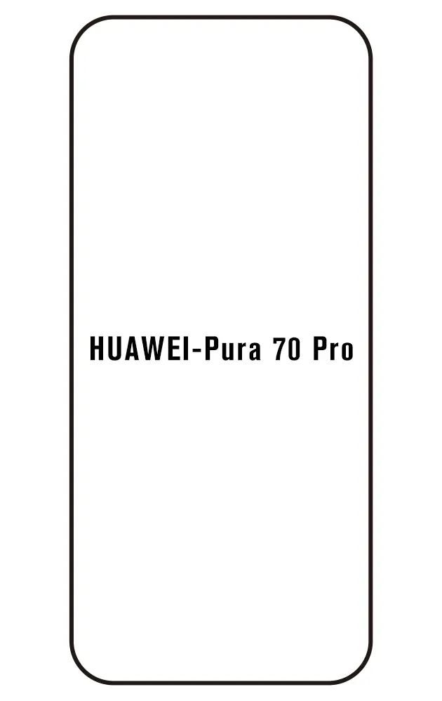 Huawei Pura 70 Pro Přední Hydrogel ochranná fólie