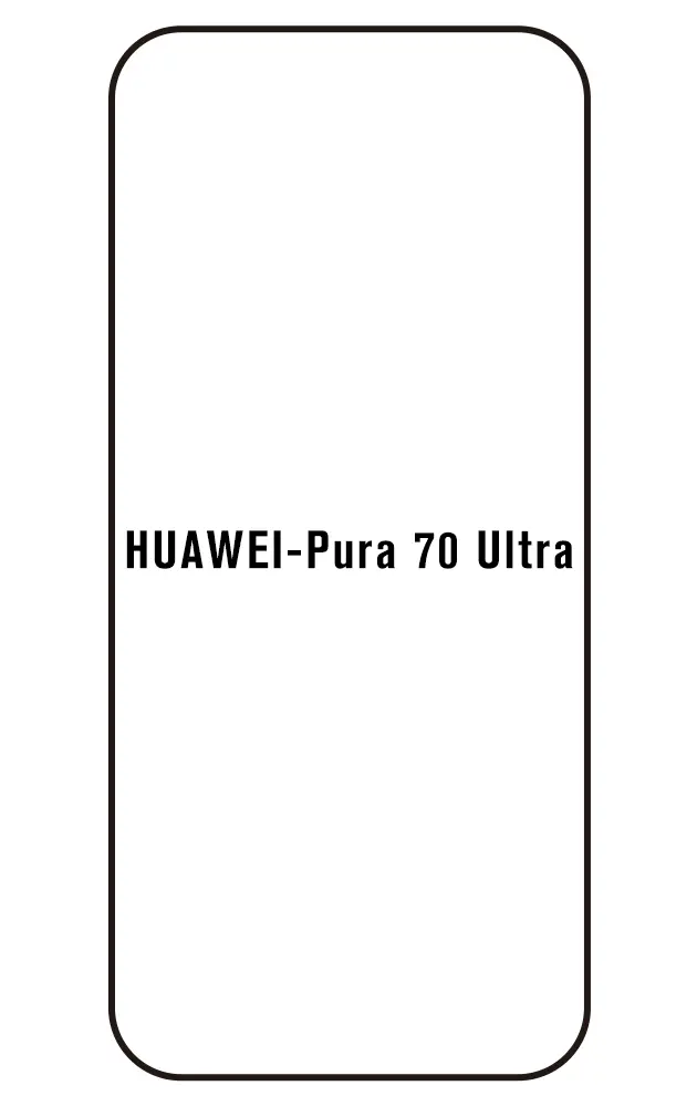 Huawei Pura 70 Ultra Přední Hydrogel ochranná fólie