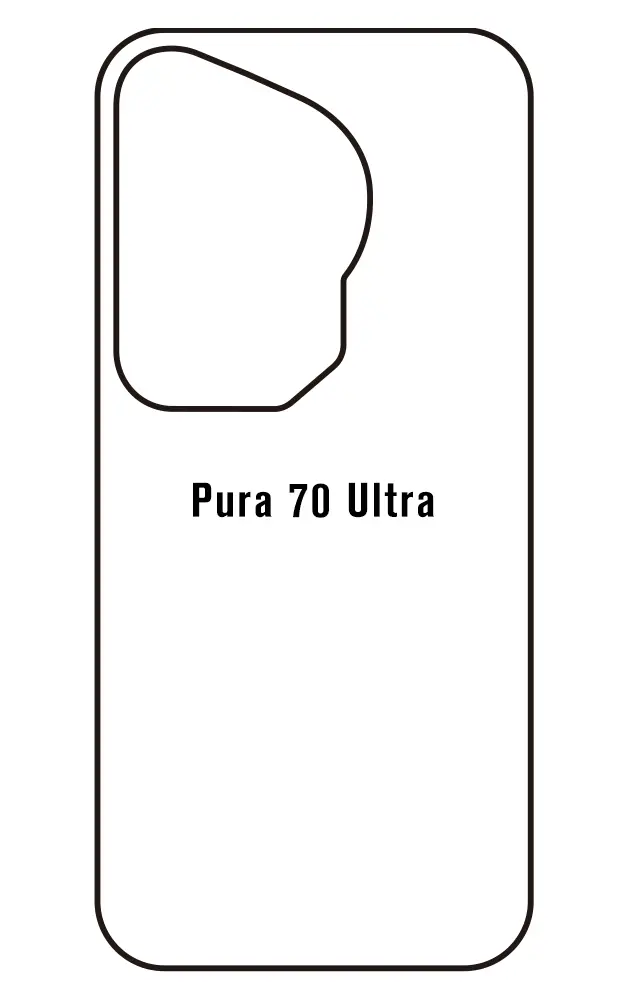 Huawei Pura 70 Ultra Zadní Hydrogel ochranná fólie