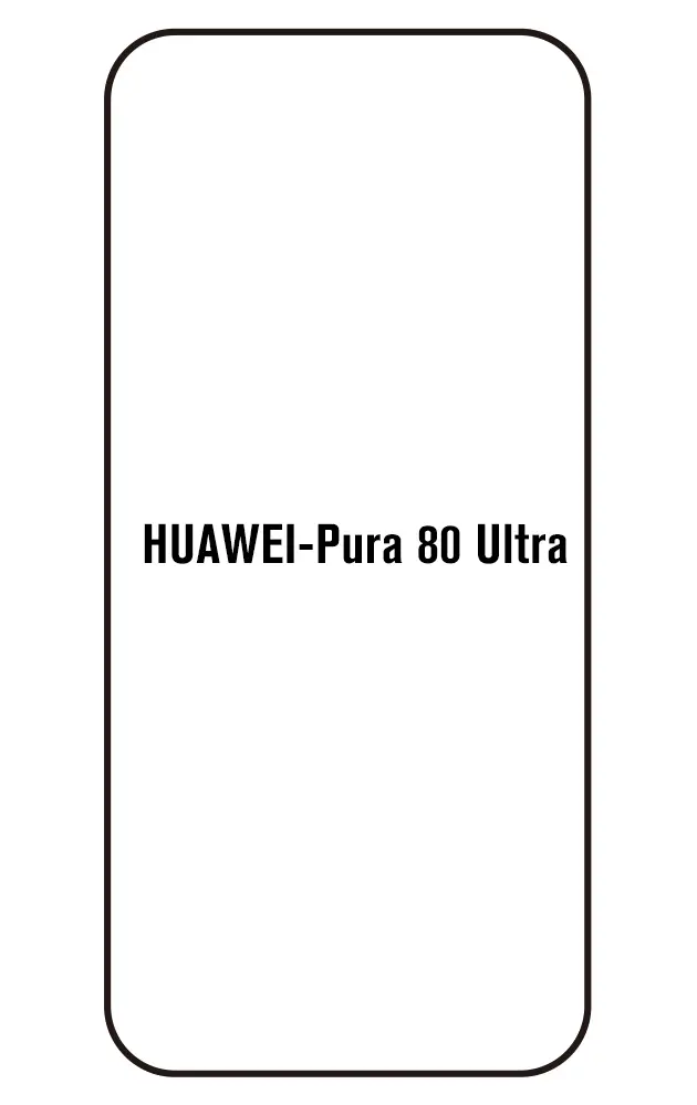 Huawei Pura 80 Ultra Přední Hydrogel ochranná fólie