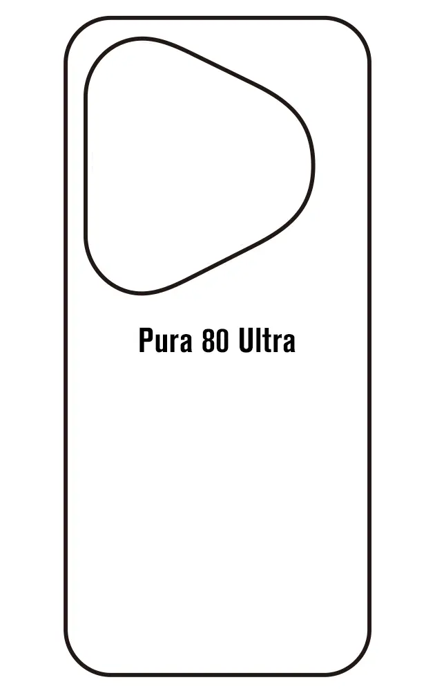 Huawei Pura 80 Ultra Zadní Hydrogel ochranná fólie