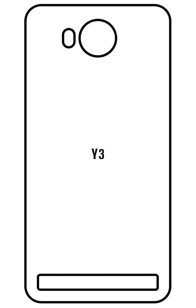 Huawei Y3 II Zadní Hydrogel ochranná fólie