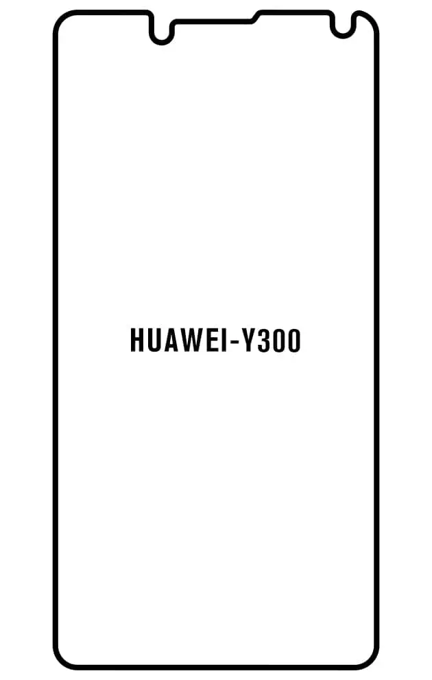 Huawei Y300 Přední Hydrogel ochranná fólie