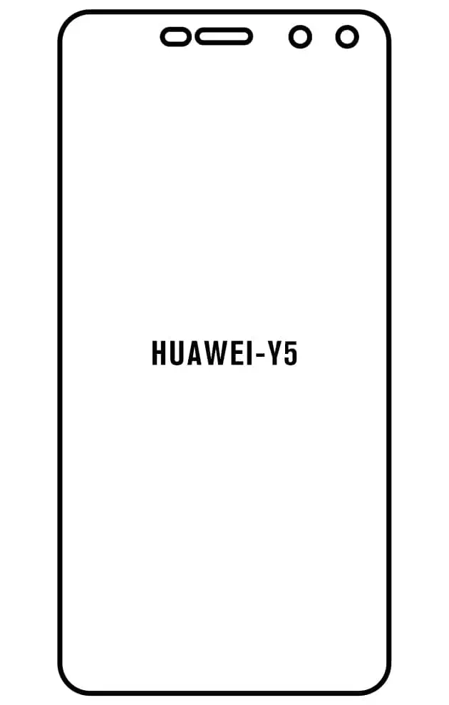Huawei Y5 2017 Přední Hydrogel ochranná fólie
