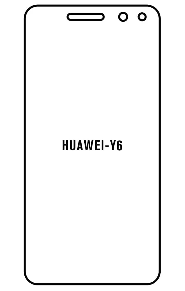 Huawei Y6 2017 Přední Hydrogel ochranná fólie