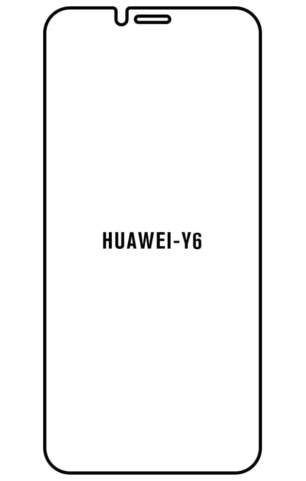 Huawei Y6 2018 Přední Hydrogel ochranná fólie