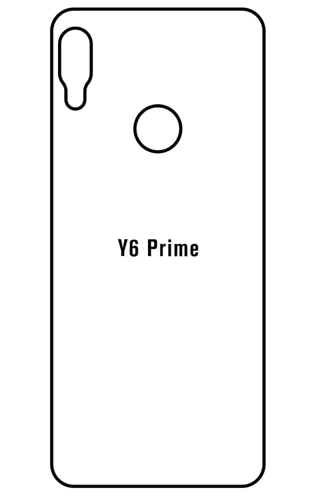 Huawei Y6 2019 / Y6 Prime 2019 Zadní Hydrogel ochranná fólie