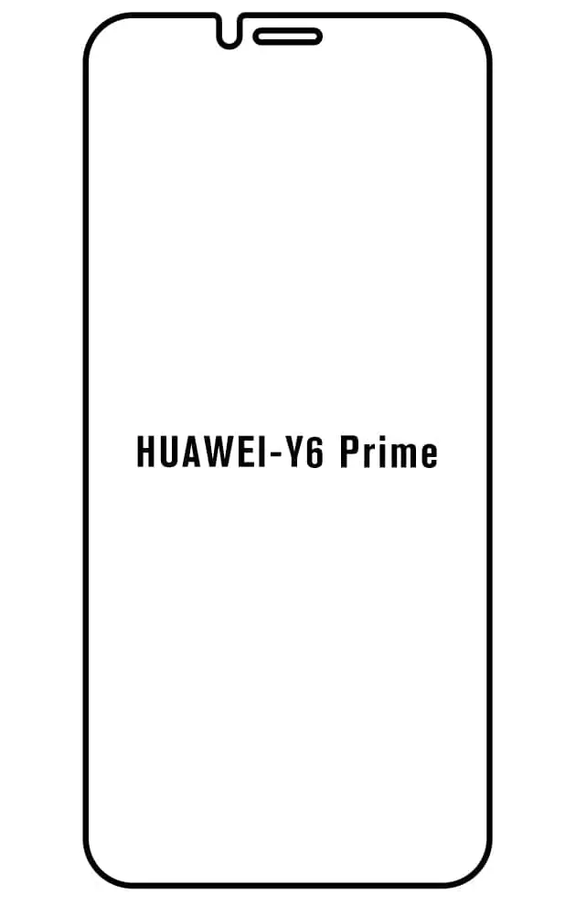 Huawei Y6 Prime 2018 Přední Hydrogel ochranná fólie