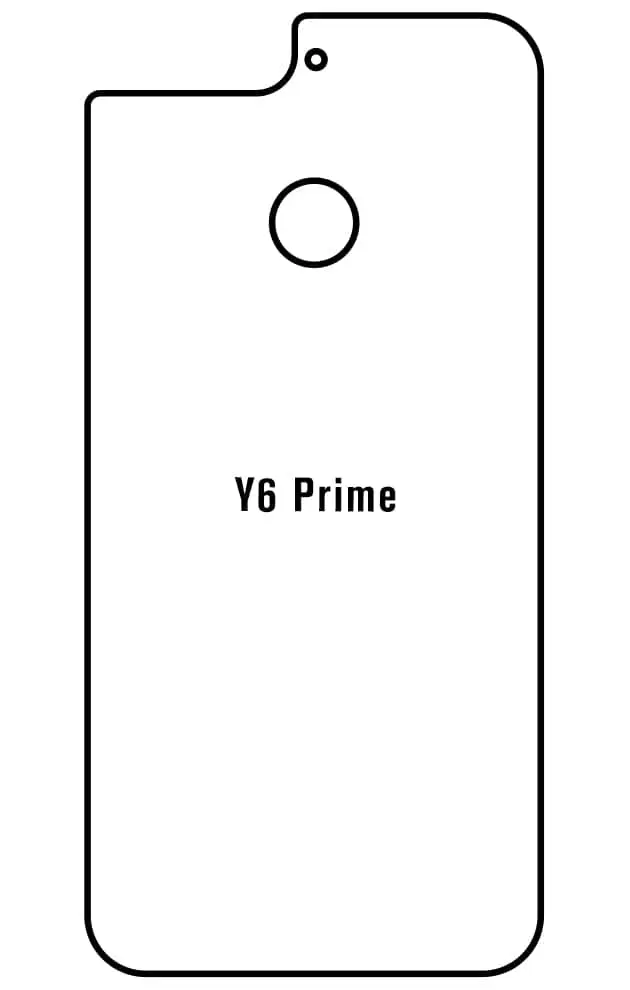 Huawei Y6 Prime 2018 Zadní Hydrogel ochranná fólie