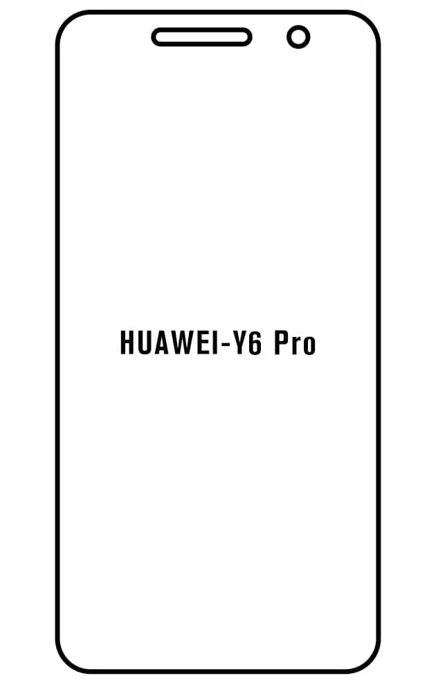 Huawei Y6 Pro Přední Hydrogel ochranná fólie