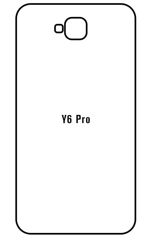 Huawei Y6 Pro Zadní Hydrogel ochranná fólie