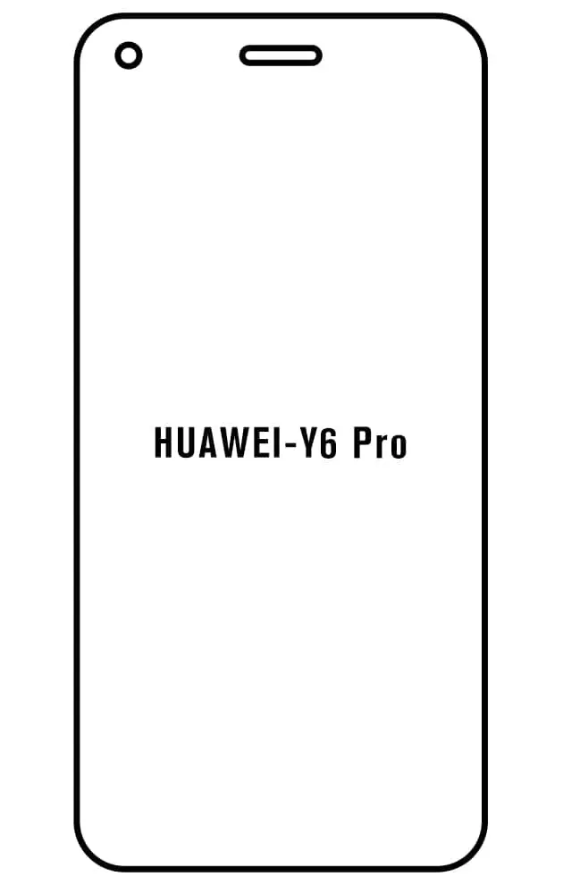 Huawei Y6 Pro 2017 Přední Hydrogel ochranná fólie