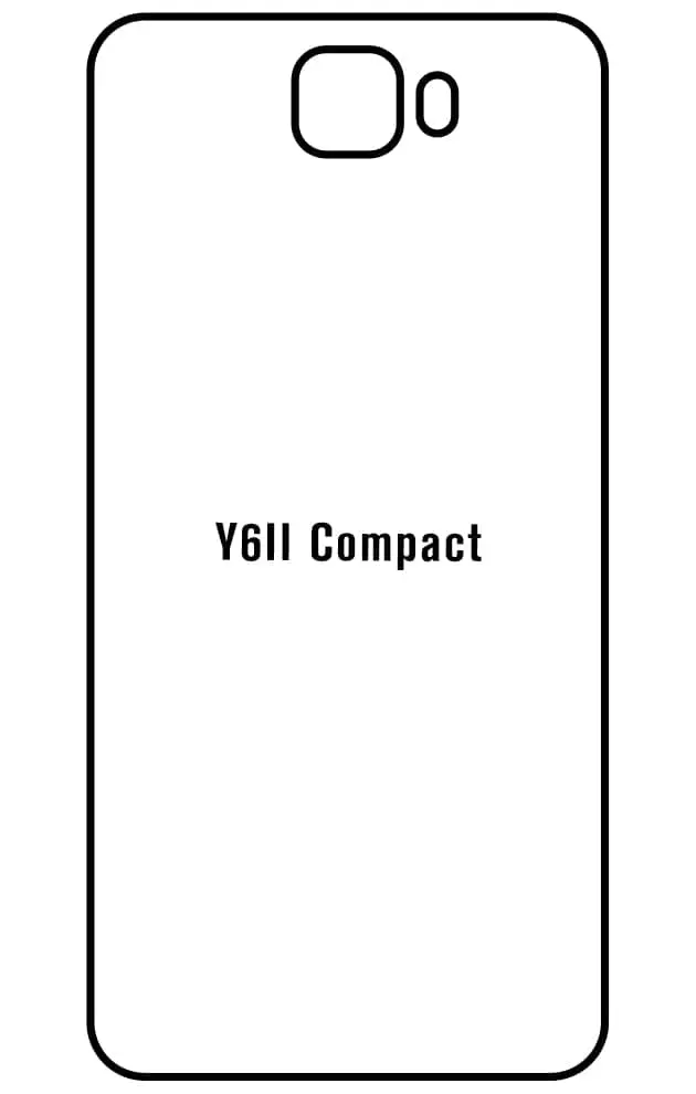 Huawei Y6II Compact Zadní Hydrogel ochranná fólie
