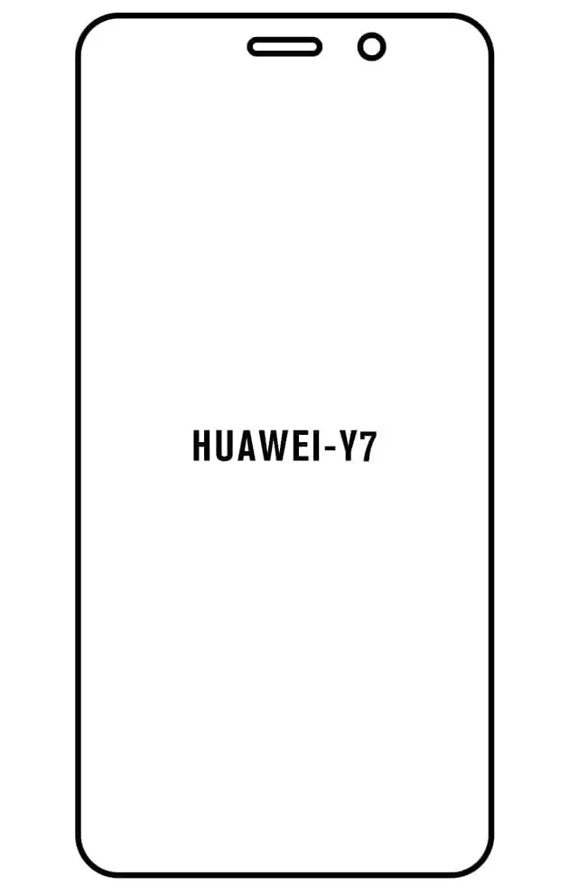 Huawei Y7 2017 Přední Hydrogel ochranná fólie