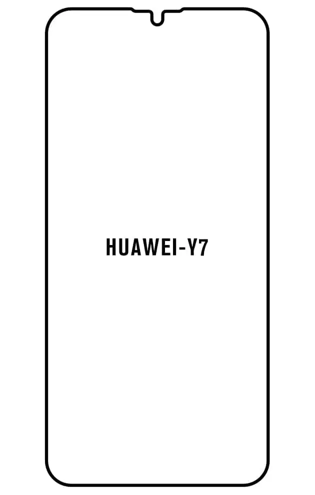 Huawei Y7 2019 Přední Hydrogel ochranná fólie