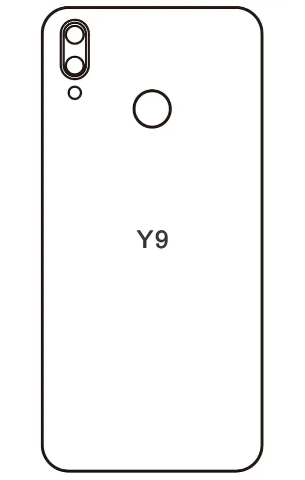 Huawei Y9 2019 Zadní Hydrogel ochranná fólie