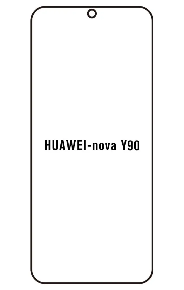 Huawei Nova Y90 Přední Hydrogel ochranná fólie