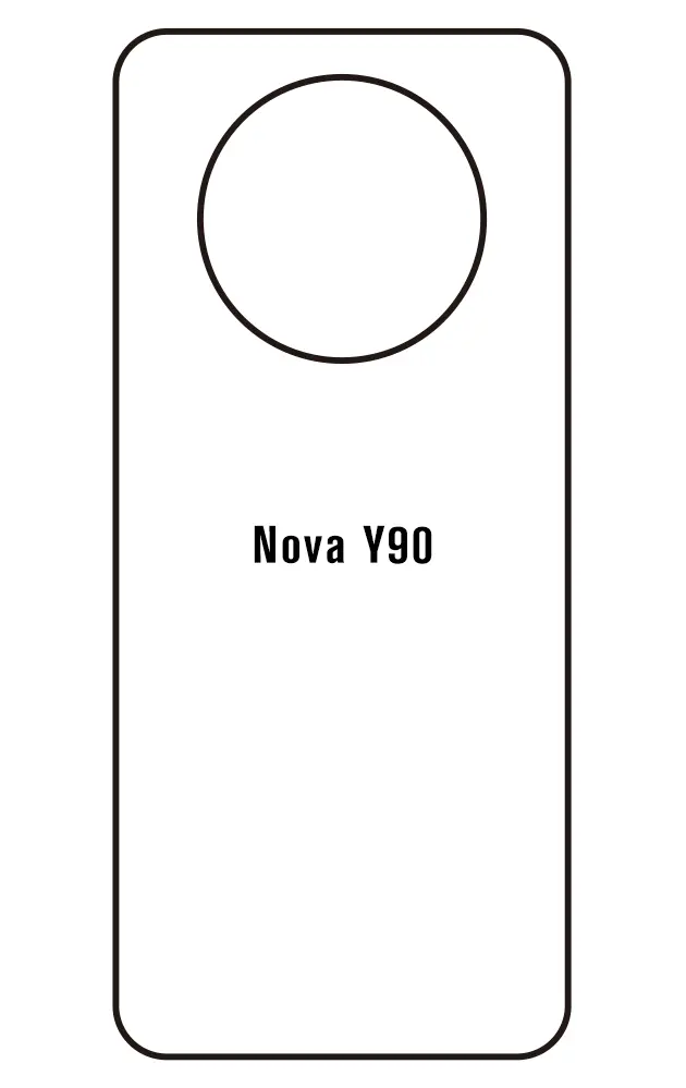 Huawei Nova Y90 Zadní Hydrogel ochranná fólie