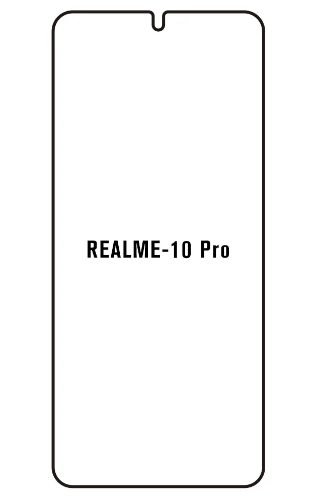 Realme 10 Pro Přední Hydrogel ochranná fólie