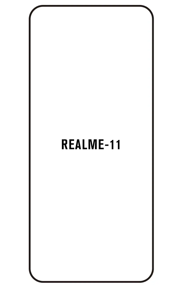 Realme 11 4G Přední Hydrogel ochranná fólie