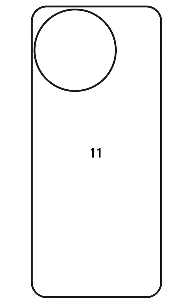 Realme 11 4G Zadní Hydrogel ochranná fólie