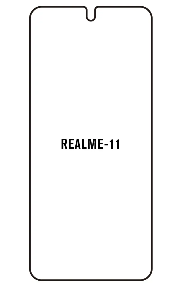 Realme 11 5G Přední Hydrogel ochranná fólie