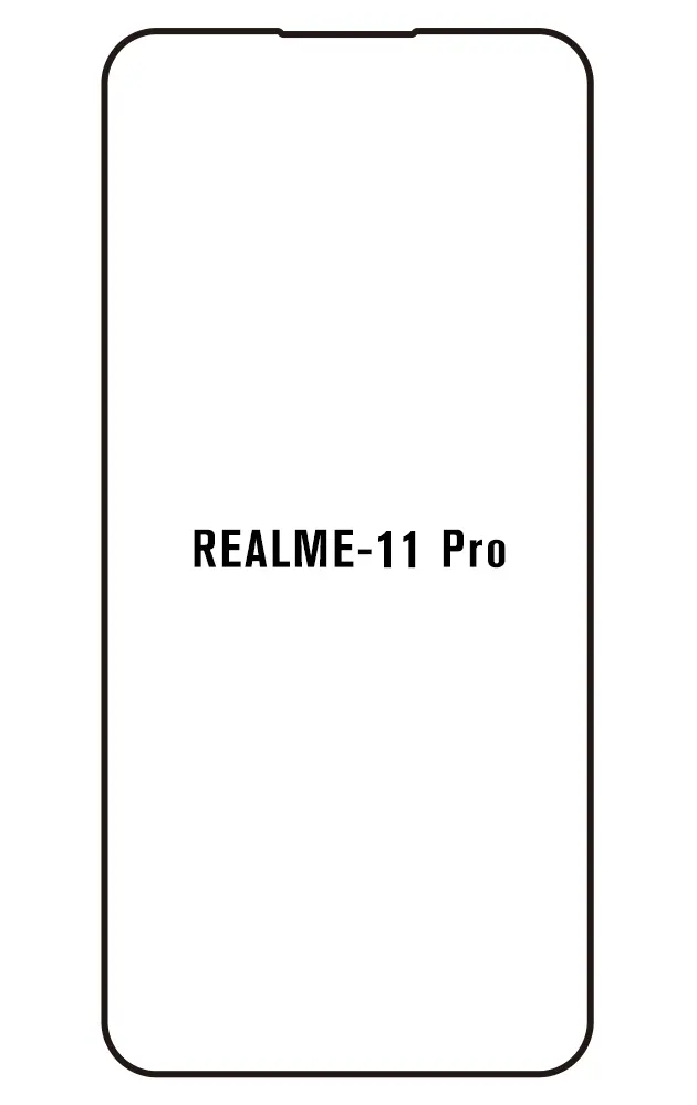 Realme 11 Pro Přední Hydrogel ochranná fólie