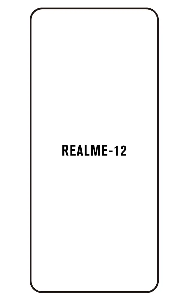 Realme 12 5G Přední Hydrogel ochranná fólie