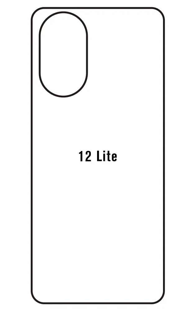 Realme 12 Lite Zadní Hydrogel ochranná fólie