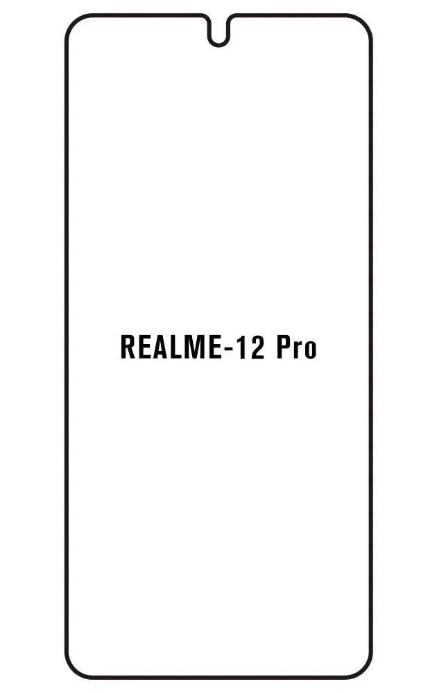 Realme 12 Pro 5G Přední Hydrogel ochranná fólie