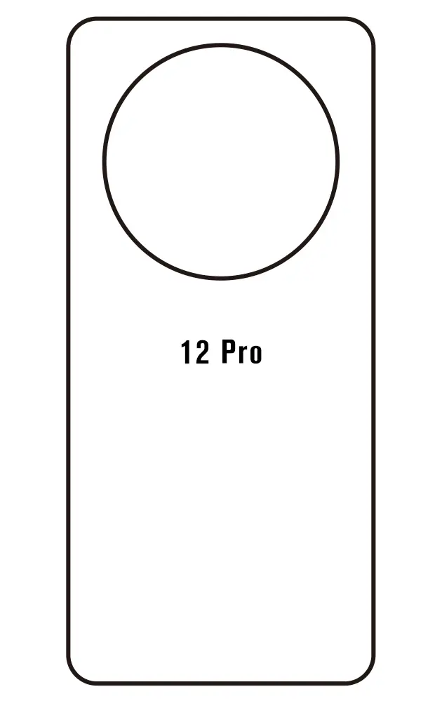 Realme 12 Pro 5G Zadní Hydrogel ochranná fólie