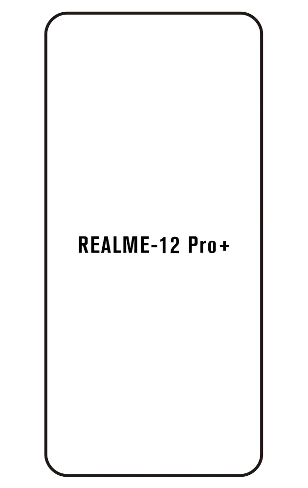 Realme 12 Pro+ 5G Přední Hydrogel ochranná fólie