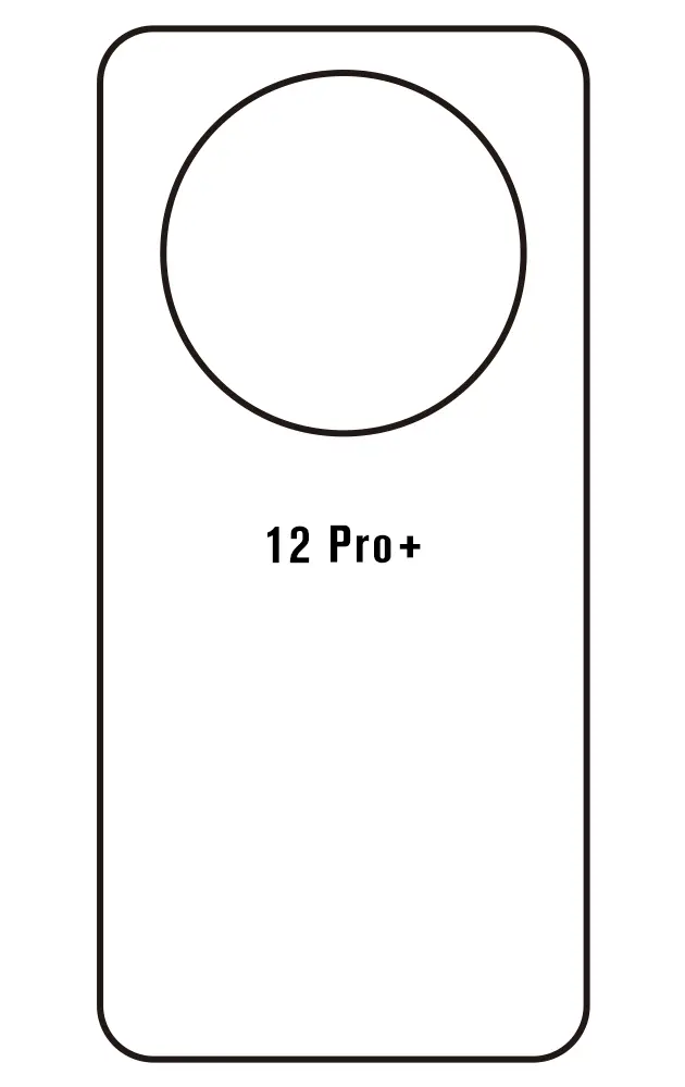 Realme 12 Pro+ 5G Zadní Hydrogel ochranná fólie