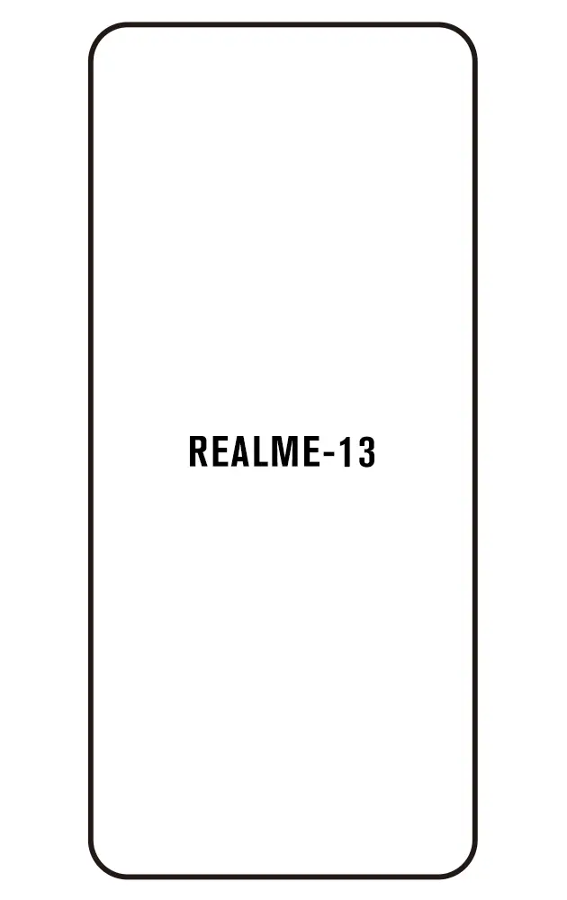 Realme 13 5G Přední Hydrogel ochranná fólie
